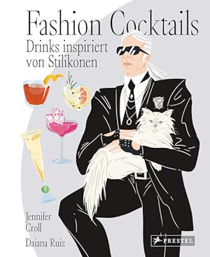 Fashion Cocktails Drinks inspiriert von Stil-Ikonen. Mit Modestars wie Kate Moss, Harry Styles, A...