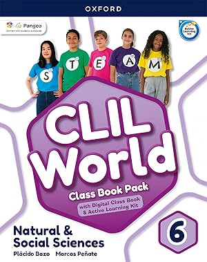 Imagen del vendedor de Natural & social 6 coursebook. clil world 2023 a la venta por Imosver