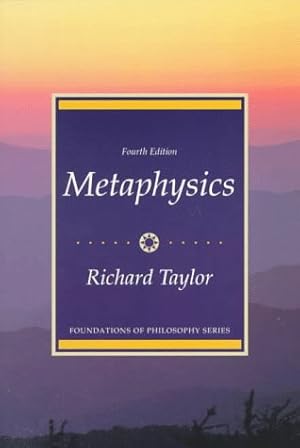 Seller image for Metaphysics, 4th Edition for sale by Pieuler Store