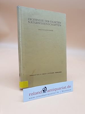 Seller image for Ergebnisse der exakten Naturwissenschaften: 30. Band for sale by Roland Antiquariat UG haftungsbeschrnkt