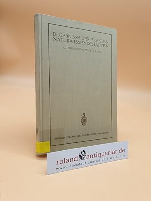 Seller image for Ergebnisse der exakten Naturwissenschaften: 28. Band for sale by Roland Antiquariat UG haftungsbeschrnkt