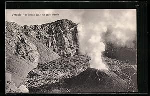 Ansichtskarte Vesuvio, Il piccolo cono nel gran cratere