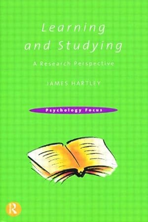 Immagine del venditore per Hartley, J: Learning and Studying venduto da moluna