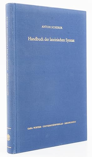 Handbuch der lateinischen Syntax. -