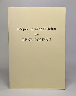 L'épée d'académicien de René Pomeau