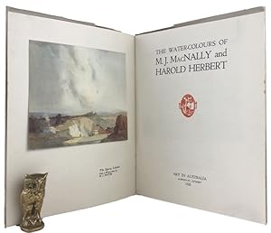 Image du vendeur pour THE WATER-COLOURS OF M. J. MacNALLY AND HAROLD HERBERT mis en vente par Kay Craddock - Antiquarian Bookseller