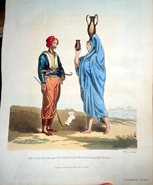 An Albanian and an Egyptian Woman Carrying Water.