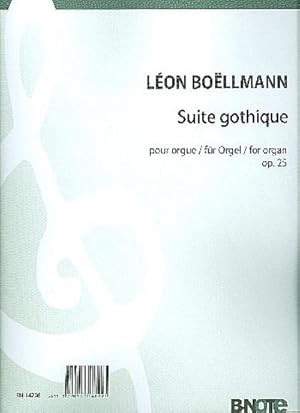 Bild des Verkufers fr Suite gothique op.25pour orgue zum Verkauf von Smartbuy