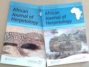 African Journal Of Herpetology: Journal of the Herpetological Association of Africa. Volume 60 Is...