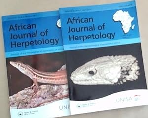 African Journal Of Herpetology: Journal of the Herpetological Association of Africa. Volume 61 Is...