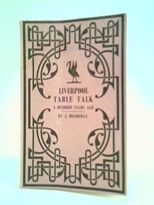 Image du vendeur pour Liverpool Table Talk mis en vente par World of Rare Books