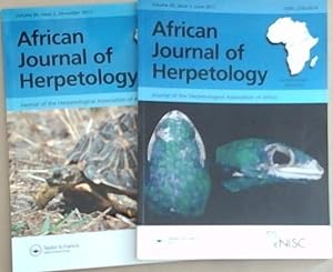 African Journal Of Herpetology: Journal of the Herpetological Association of Africa. Volume 66 Is...