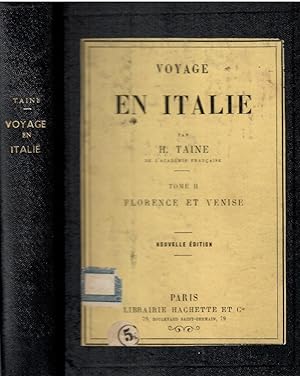 Image du vendeur pour Voyage en Italie: Florence et Venise (tome II) mis en vente par Libreria sottomarina - Studio Bibliografico