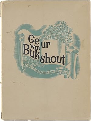 Bild des Verkufers fr Geur van Bukshout (Dagregister) zum Verkauf von Untje.com