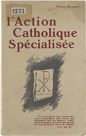 Seller image for L'action catholique spcialise for sale by Untje.com