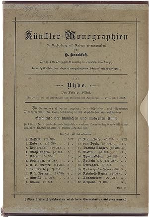 Bild des Verkufers fr Knstler Monographien nr. 61: Uhde zum Verkauf von Untje.com