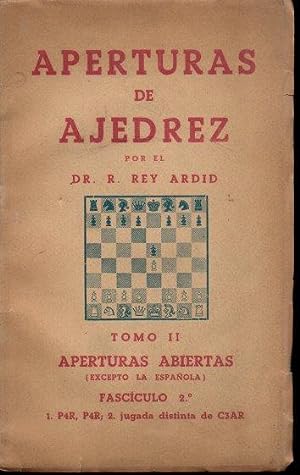 Seller image for APERTURAS DE AJEDREZ Tomo II Aperturas Abiertas ( Excepto La espaola). Fascculo 2 for sale by Librovicios