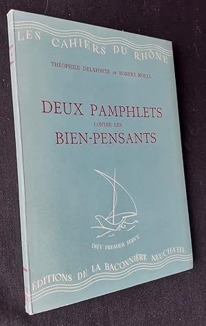 Imagen del vendedor de Deux pamphlets contre les bien-pensants. a la venta por Le Livre  Venir