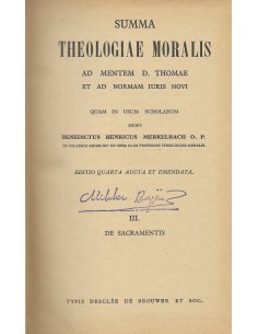 SUMMA THEOLOGIAE MORALIS ad menten D.Thomae et ad norman iuris novi III De Sacramentis