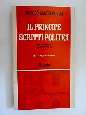 IL PRINCIPE/SCRITTI POLITICI