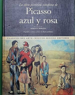 Imagen del vendedor de La obra pictrica completa de Picasso azul y rosa a la venta por Librera Alonso Quijano