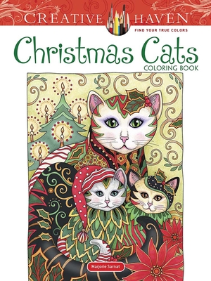 Seller image for Creative Haven Christmas Cats Coloring Book (Paperback or Softback) for sale by BargainBookStores