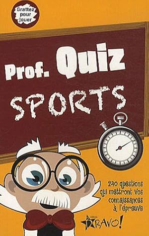 Image du vendeur pour Prof. Quiz Sports mis en vente par Dmons et Merveilles