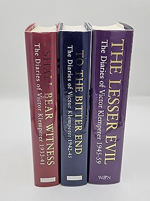 The Diaries of Victor Klemperer (3 Volumes, 1933-1959)