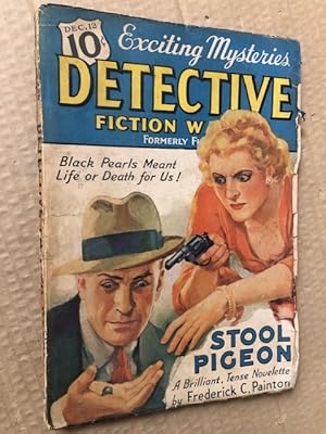 Bild des Verkufers fr Detective Fiction Weekly (Formerly Flynn's) Volume CVII Number 2 December 12, 1936 zum Verkauf von Raymond Tait