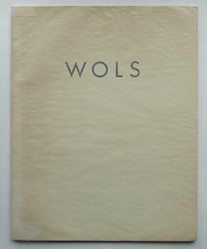 Wols. Catalogue de sa seconde exposition présentée à la Galerie René Drouin en 1947.