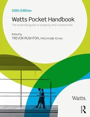 Bild des Verkufers fr Watts Pocket Handbook zum Verkauf von AHA-BUCH GmbH