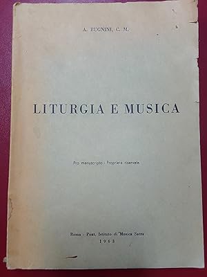 Liturgia e musica (en italiano)