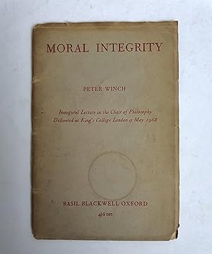 Moral Integrity