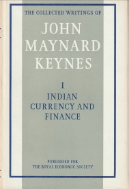 Seller image for The collected writings of John Maynard Keynes. Volume I: Indian currency and finance for sale by Antiquariaat Parnassos vof