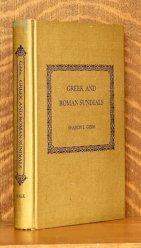 Immagine del venditore per GREEK AND ROMAN SUNDIALS venduto da Andre Strong Bookseller