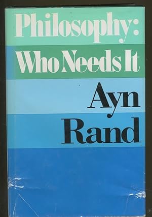 Seller image for PHILOSOPHY, WHO NEEDS IT for sale by Daniel Liebert, Bookseller