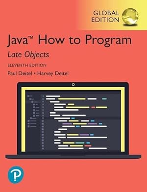 Seller image for Java How to Program, Late Objects, Global Edition (Paperback) for sale by AussieBookSeller