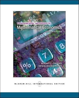 Seller image for Fundamental Methods of Mathematical Economics (Paperback) for sale by AussieBookSeller