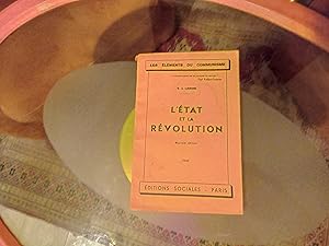 Seller image for L'tat et la Rvolution for sale by Librairie FAUGUET