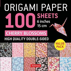 Bild des Verkufers fr Origami Paper Cherry Blossoms : Tuttle Origami Paper: Double-sided Origami Sheets Printed With 12 Different Patterns - Instructions for 5 Projects Included zum Verkauf von GreatBookPrices