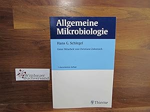 Bild des Verkufers fr Allgemeine Mikrobiologie : 41 Tabellen. Hans G. Schlegel zum Verkauf von Antiquariat im Kaiserviertel | Wimbauer Buchversand