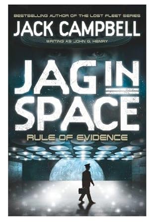 Seller image for JAG in Space - Rule of Evidence (Book 3) for sale by WeBuyBooks