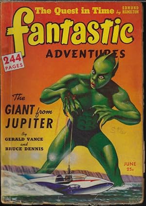 Seller image for FANTASTIC ADVENTURES: June 1942 for sale by Books from the Crypt