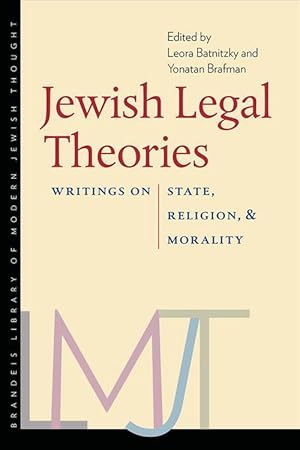 Seller image for Jewish Legal Theories (Paperback) for sale by CitiRetail
