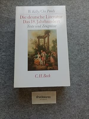 Seller image for Die deutsche Literatur Band 4: 18. Jahrhundert - Texte und Zeugnisse. in Verbindung mit Christoph Perels hrsg. von Walther Killy for sale by Druckwaren Antiquariat