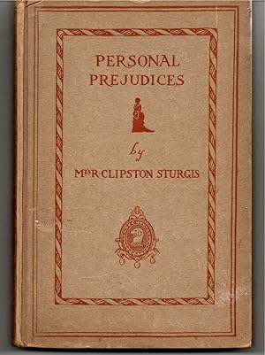 Seller image for Personal Prejudices for sale by G.F. Wilkinson Books, member IOBA