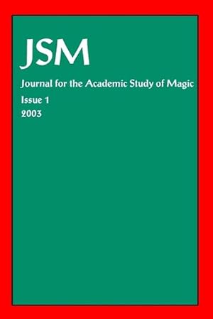 Seller image for Journal for the Academic Study of Magic, Issue 1 (Paperback) for sale by CitiRetail