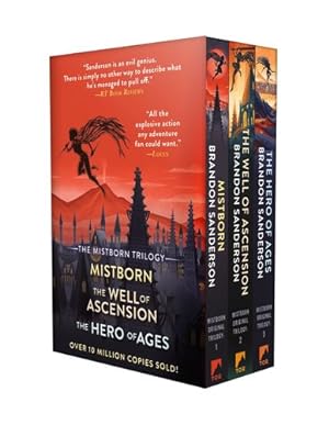 Seller image for Mistborn Trilogy TPB Boxed Set: Mistborn, The Well of Ascension, The Hero of Ages (The Mistborn Saga) by Sanderson, Brandon [Paperback ] for sale by booksXpress