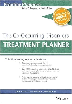 Bild des Verkufers fr The Co-Occurring Disorders Treatment Planner, with Dsm-5 Updates zum Verkauf von moluna