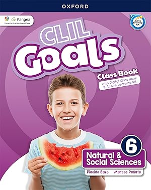 Imagen del vendedor de Natural & social sciencie 6 coursebook. clil goals 2023 a la venta por Imosver